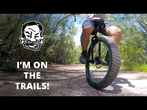 First Time on the MTB Trails - Learning to Unicycle EP6