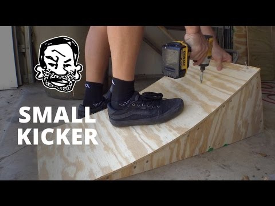 Portable kicker ramp for BMX or MTB