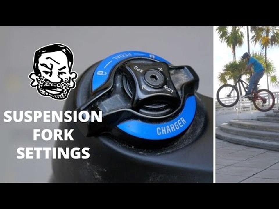 Suspension fork settings What they mean video Dailymotion