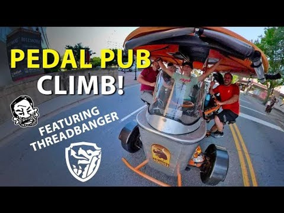The Pedal Pub Enduro, Featuring Threadbanger