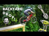 Backyard North Shore MTB Drop - Building and Riding