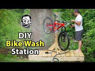 DIY Mountain Bike Wash Station