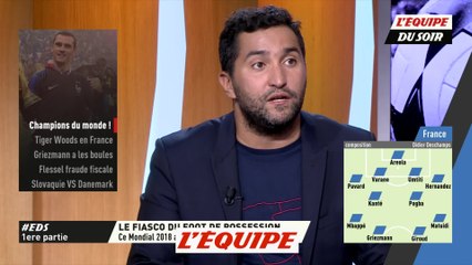 Djellit sur l'équipe de France - Foot - CM 2018 - Bleus