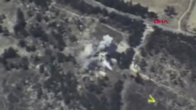 Rusya Savunma Bakanlığı, İdlib'deki Saldırının Görüntülerini Yayınladı