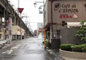 Typhoon Jebi Leaves Debris Scattered About Osaka Streets