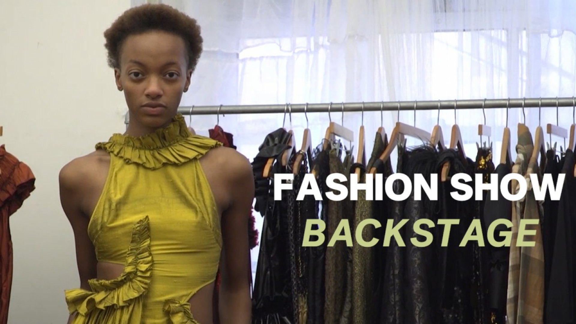 Backstage Of A Fashion Show