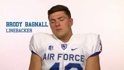 A Day in the Life of Air Force LB Brody Bagnall