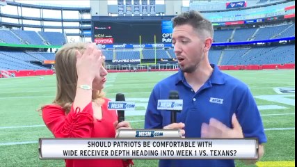 Patriots receiving depth, pass rush among key storylines heading into Week 1