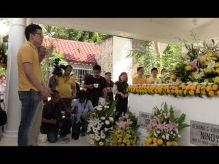 Family, friends commemorate Cory Aquino's 9th death anniversary