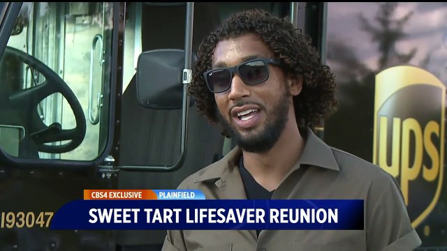 Teen Reunites with UPS Driver Who Saved Him While Choking