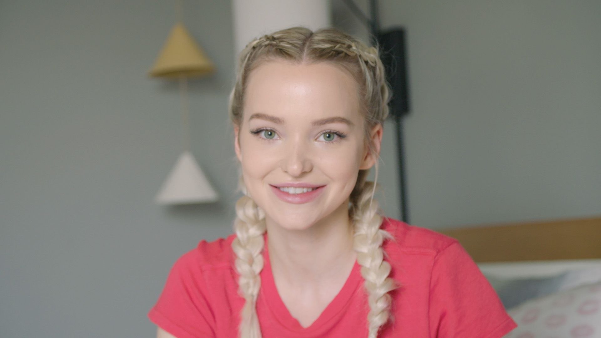 dove cameron skin routine