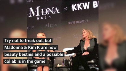 Everything We Know About  The Possible Kim Kardashian x Madonna Collab