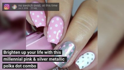 Make Your Inner Party Animal Smile With These Polka Dot Nail Designs