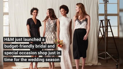 H&M Launches Affordable Bridal Shop