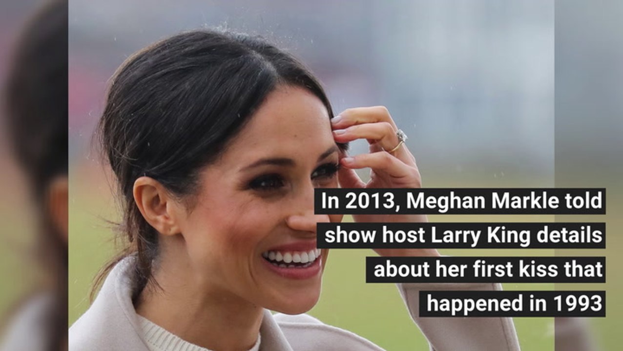 Meet The Man Who Was Meghan Markle's First Kiss
