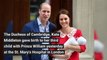 Kate Middleton Wears Red Dress For Her First Appearance With Baby No. 3