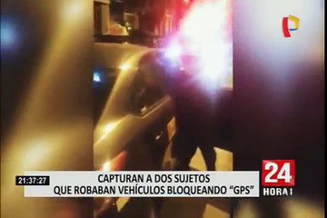 Policía Nacional desarticuló banda de ‘robacarros’