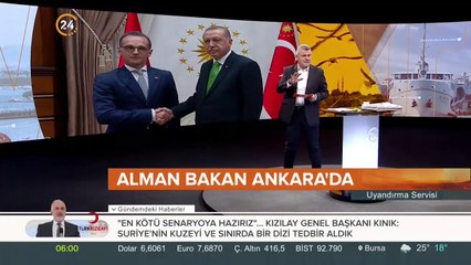Sabah haberleri şimdi 24 TV'de