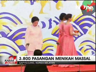 3.800 Pasangan Nikah Massal di Gapyeong