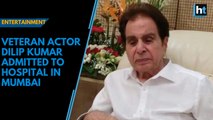 Veteran actor Dilip Kumar admitted to hospital in Mumbai