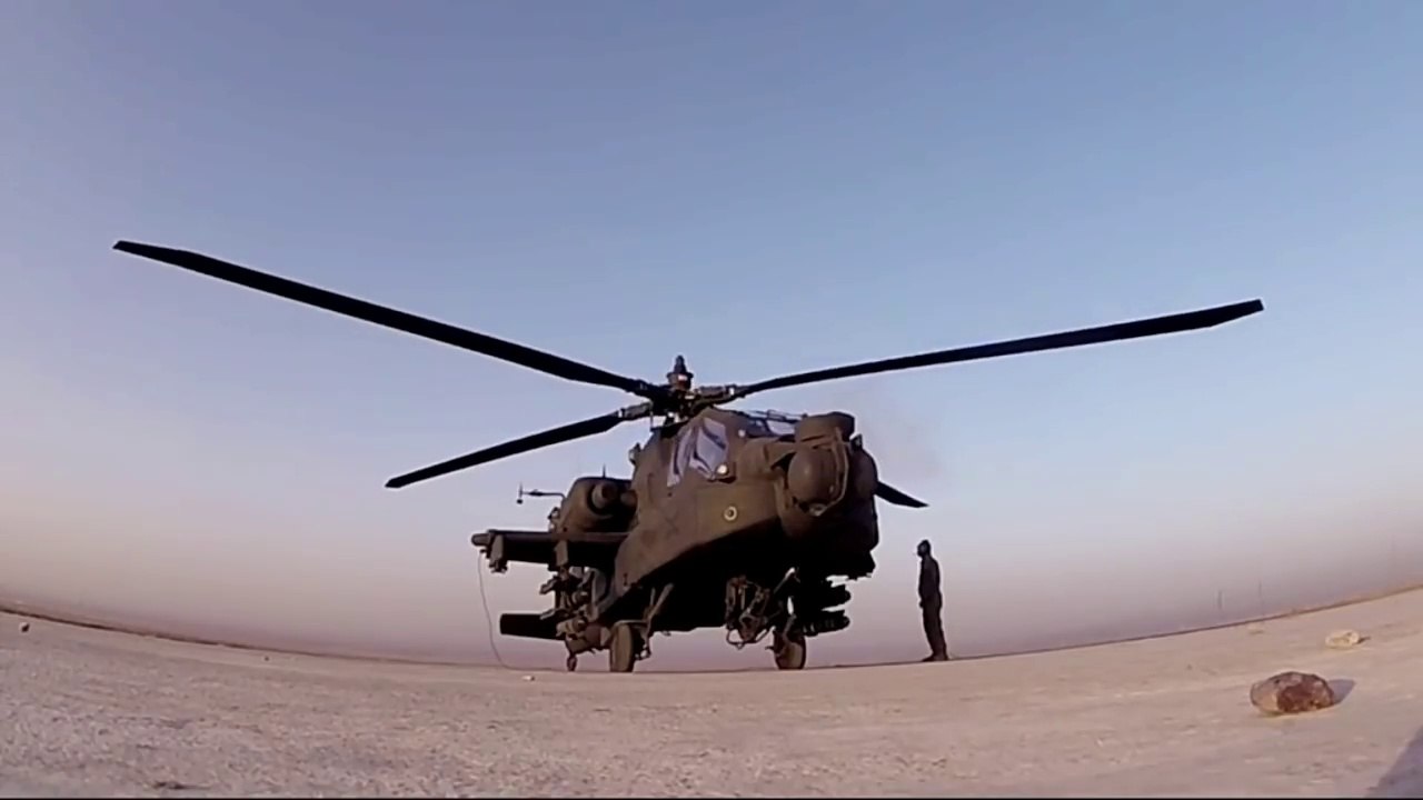 Look Behold the AH-64 Apache attack helicopter and all of its weapons!