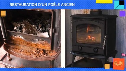 Restauration d'un poêle ancien