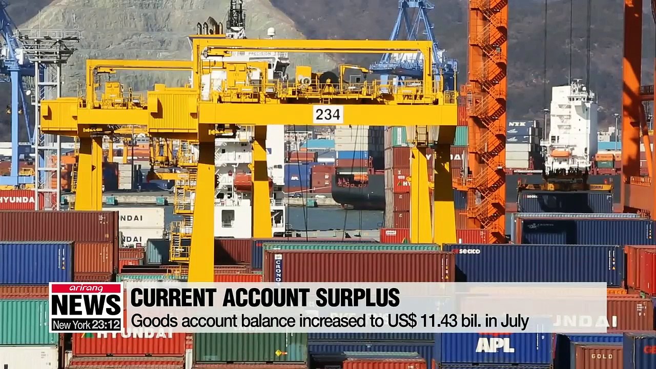 Korea records current account surplus for 77 straight months