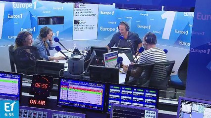 Matinale de Nikos Aliagas : Houston, on a un problème ! Céline Kallmann n'est plus étanche !