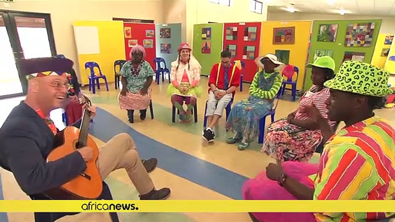 South Africa: clowns tap into the healing power of laughter