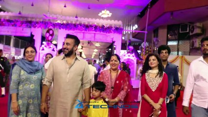 Rajkumar Rao, Ekta Kapoor, Raj Kundra Others At Grand Janmashtami At Isckon 40th Anniversary.