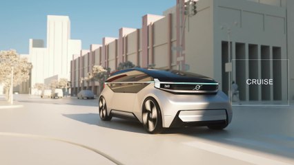 Volvo 360c Safety Story Animation