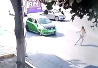 Öğretmeninin Yaşadığı Feci Kaza Kamerada