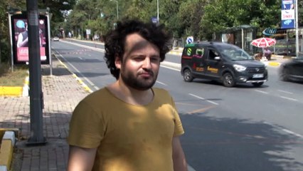 Tarabya’da anaokulu öğretmeninin yaşadığı  feci kaza kamerada