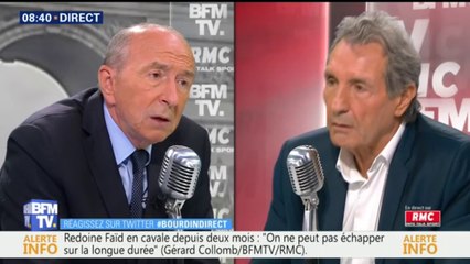 "Il y a une montée des attaques de pompiers dans certains quartiers" déclare Gérard Collomb