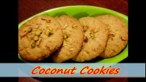 Coconut Cookies Recipe - how to make cookies