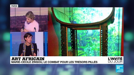 Marie-Cécile Zinsou : "Restituer les objets pillés pour retrouver notre fierté"