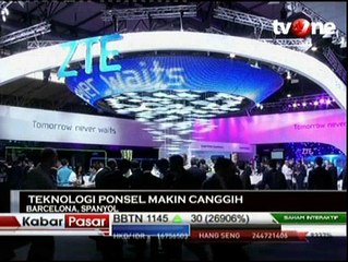 Adu Canggih Fitur Ponsel Premium di MWC 2015