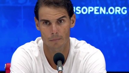 US Open 2018 - Rafael Nadal : "Heureux d'être en demie, avec 2 jours de repos, ça donne une bonne chance d'y être à 100% contre Del Potro"