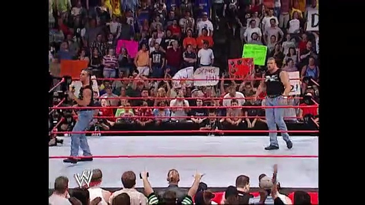 Triple H surprises Shawn Michaels ... twice- Raw, July 22, 2002