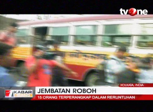 Jembatan Layang Roboh, 5 Tewas 15 Lainnya Terjebak