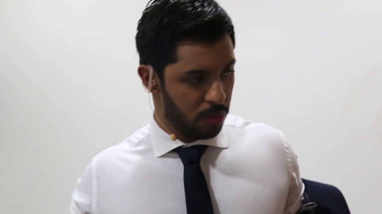 شاهد استعدادات الحلقة الأولي من برنامج الجدار الموسم الثاني