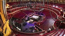 Time-lapse of the legendary Royal Albert Hall being transformed into a WWE arena- WWE Exclusive