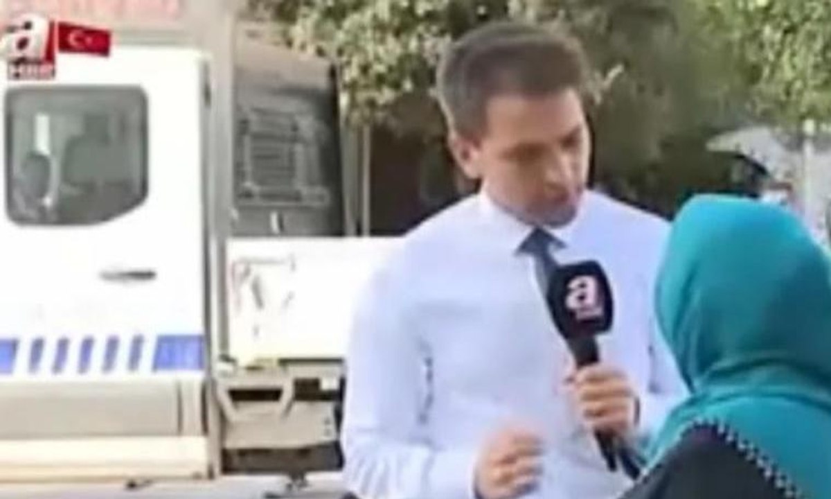 A Haber muhabirinin röportajı sosyal medyada gündem oldu