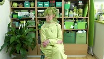 Green With Happiness- Meet the Jolly Green Lady. Old Women Green