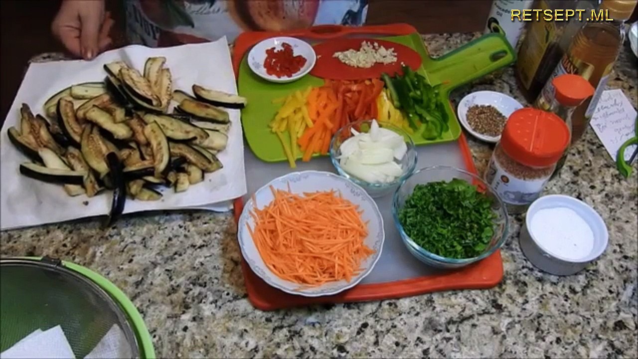 Баклажаны по-корейски рецепт в домашних условиях