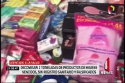 La Victoria: productos adulterados y sin registro sanitario fueron incautados