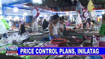 Price control plans, inilatag