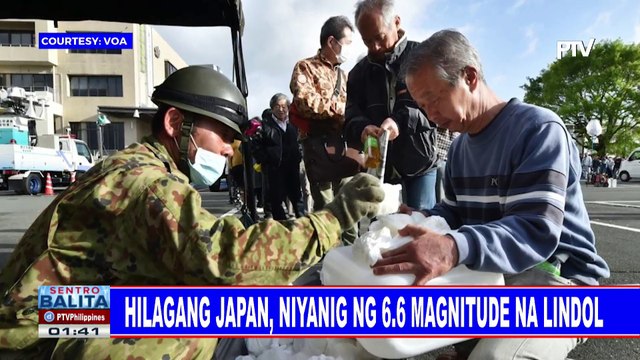 GLOBALITA: Hilagang Japan, niyanig ng 6.6 magnitude na lindol; 50 patay sa kaguluhan sa Tripoli Libya; Robotic surgery, ginagamit na sa United Kingdom