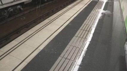 Espectacular tormenta en Barcelona