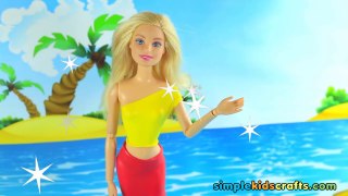  How to Make Barbie and Ken Clothes with Balloons - Easy Doll Crafts